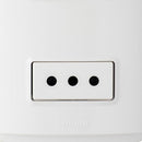 Interruptor + tomacorriente 10 A Modus Plus Blanco