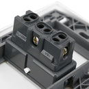 Interruptor conmutador 9/24 16 A Genesis Blanco