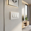 Interruptor triple 9/32 16 A Genesis Blanco