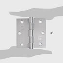 Bisagra acero inoxidable 3x3