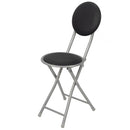 Silla Plegable Metal Negra