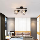 Barra 2 Luces Metal Negro