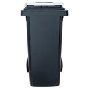 Basurero Contenedor Kleine Wolke 120 L Gris Con Ruedas