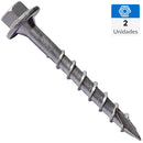 Tornillo Tirafondo Madera 45 Mm 4.4 Mm 2 Unidad(Es)