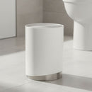Papelera Kiru 6 Litros Plastico Blanco