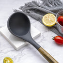 Cucharon Sopra gris con Mango