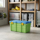 Baul Organizador 45x40x94 cm 100 l Verde/ celeste
