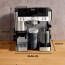 Maquina De Cafe Expresso Luxe 1650 W Plateada