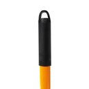 Rastrillo mango de fibra de vidrio negro/amarillo