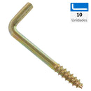 Tornillo Escuadra Madera 2 10 unidad(es)