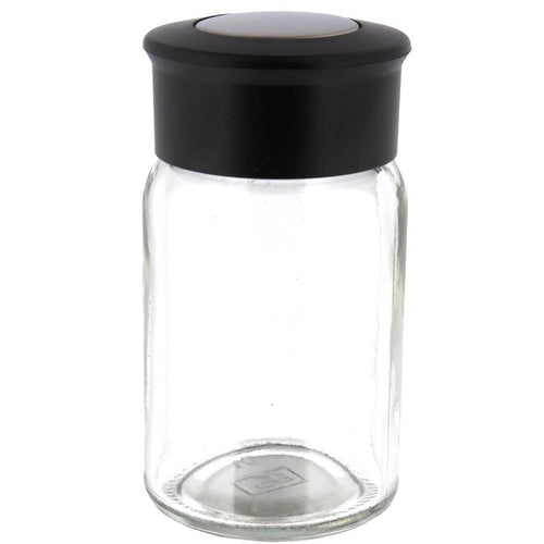Especiero Redondo Tapa Negra Just Home Collection 420 Ml
