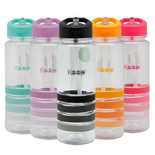 Botella Plastico 750 ml Colores Surtidos