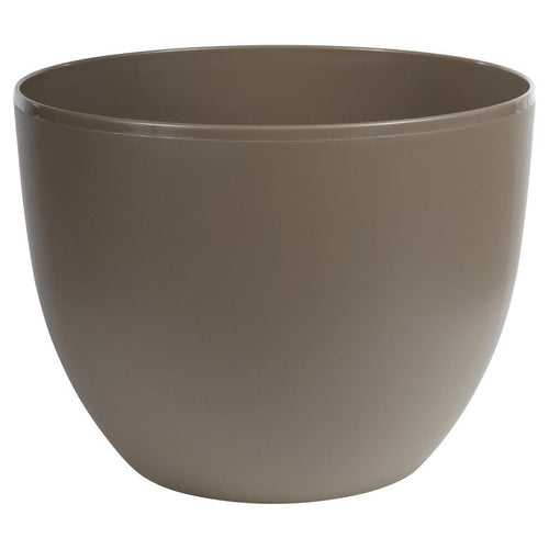 Macetero Siena de Plastico 40x40 cm Taupe