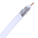 Cable coaxial RG6 20 metros blanco
