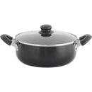 Bateria de Cocina 5 Piezas Acero inoxidable Antiadherente Negro