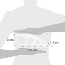 Kit 2 soporte 23 cm blanco