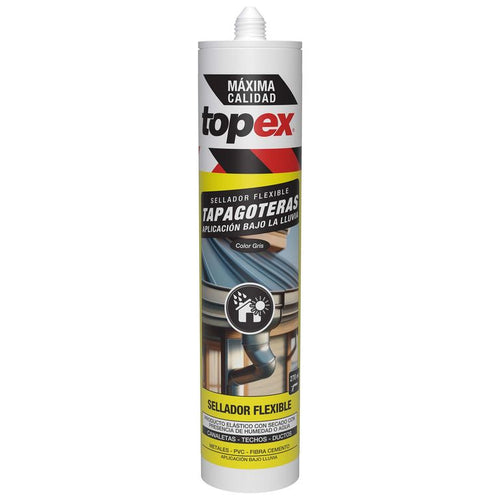 Sellador Tapagoteras Topex Flexible 270 Ml Techos
