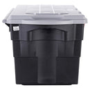 Baul Organizador 45X40X94 Cm 100 L Negro/ Gris