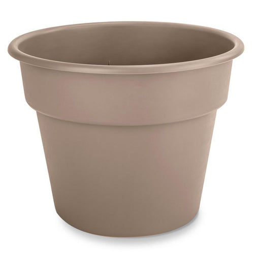 Macetero De Plastico 28.4X22.2 Cm Taupe