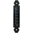 Manilla con placa negro 7
