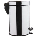 Papelero C/Pedal A.Inox 3L Pdq