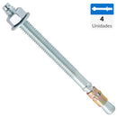 Perno anclaje 5/16 x 4 1/4 4 unidades