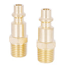 Acomple Rapido 1/4 Pulg Macho 2 Piezas