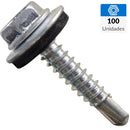 Tornillo Autoperforante Metal 3/4 Pulg 12 Mm 100 Unidad(Es)