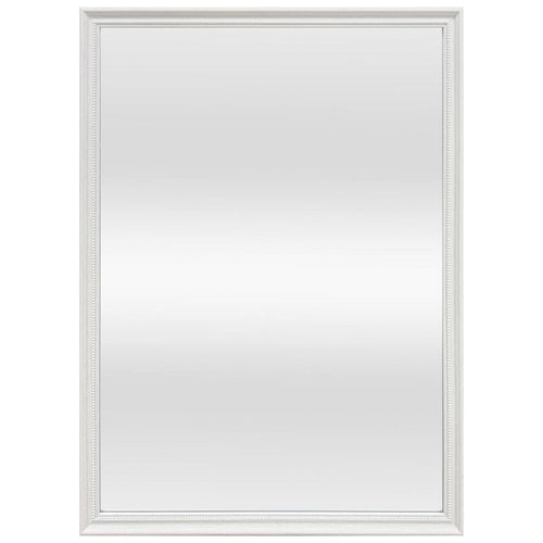Espejo Decorativo Forma Rectangular 55X75 Cm Blanco Asti