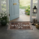 Limpiapies Welcome 45X60 Cm Caucho Reciclado Multicolor