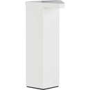 Pata cuadrada abs blanco 40x150 mm