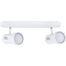 Barra Led R63 2 Luces Metal Blanco..