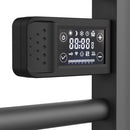 Secador Toallas Para Baño Programable Radiacion Vesubio Negro