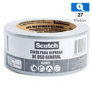 Cinta De Tela Duct Tape Uso General Gris 48Mm X 27 Mts