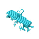 Colgante de Ropa Extensible Plegable PVC 39 cm Verde