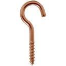 Cancamo abierto rosca madera N5 x 60 cobrizado 4unid