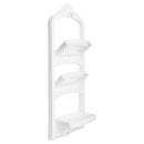 Organizador de ducha plastico blanco