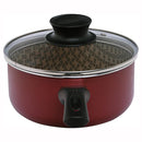 Olla de Aluminio 18 cm 2 Lts Rojo