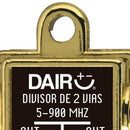 Splitter De Tv 2 Salidas Recepcion Uhf Vhf Fm