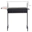 Parrilla A Carbon Con Roldana Metal
