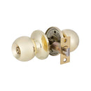 Cerradura dormitorio bola bronce pulido fx