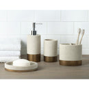 Vaso Dany Beige, Dorado