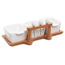 Set de picoteo base madera