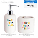 Dispensador De Jabon Words multi