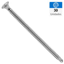Tornillo Autoperforante Metal 3 Pulg 8 Mm 30 Unidad(Es)