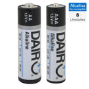 Set 8 Pilas Alcalinas Aax4 Y Aaax4