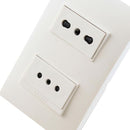Enchufe 10A + 10/16A Luzica Bc