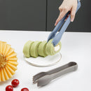 Set de 2 Pinzas para Cocina Azul/gris