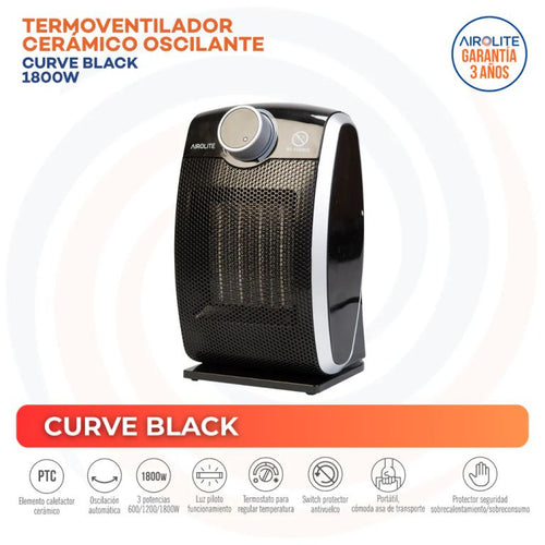 TermoventiladorElectrico1800WCurveBlackNegro