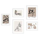 Set de 5 Cuadros Vintage 40x50 cm